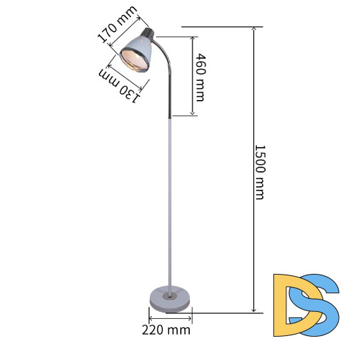 Торшер Reluce 03018-0.6-01 WH
