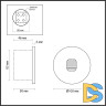 Подсветка для лестниц Odeon Light Vitty 6651/1WL