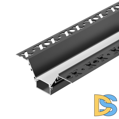 Алюминиевый профиль Arlight COMFORT21-V-FANTOM-2000 BLACK 052544