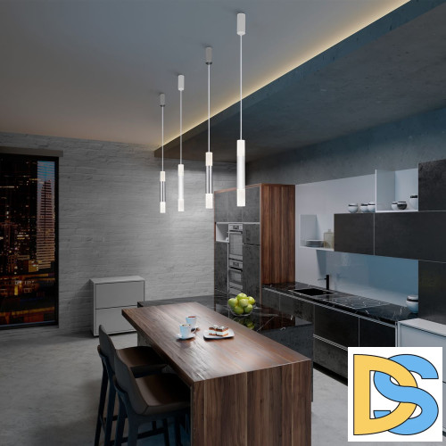 Подвесной светильник Eurosvet Axel 50210/1 LED белый