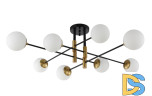 Потолочная люстра Crystal Lux Fidel FIDEL PL8 BLACK