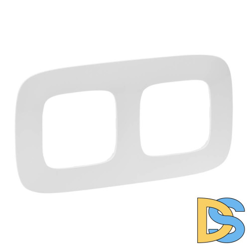 Рамка 2-постовая Legrand Valena Allure Белая 754302