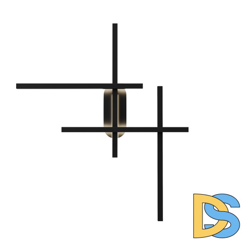 Настенный светильник Maytoni Halo MOD248WL-L24BK