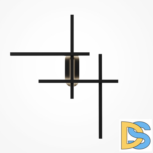 Настенный светильник Maytoni Halo MOD248WL-L24BK