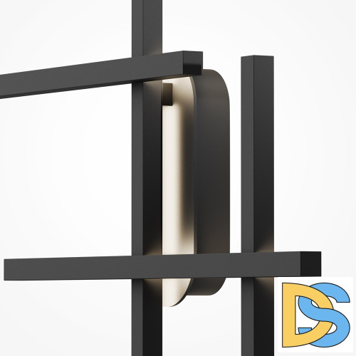 Настенный светильник Maytoni Halo MOD248WL-L24BK