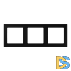 Рамка трехместная Jung LSZ983BFSWM