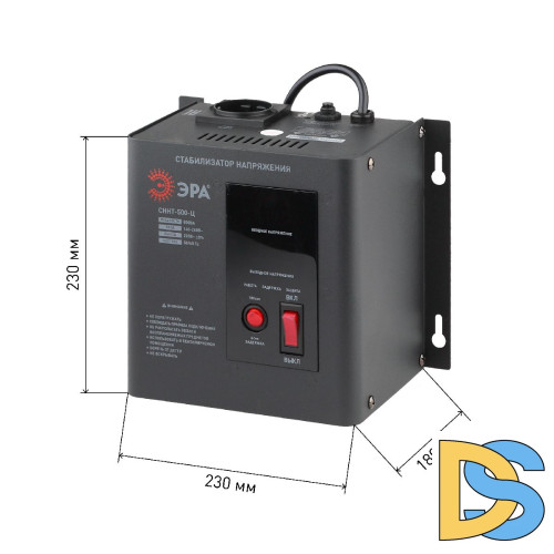 Стабилизатор напряжения настенный Эра СННТ-500-Ц Б0020165