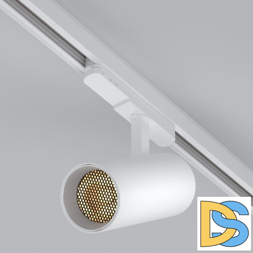 Трековый трехфазный светильник Arlight LGD-GERA-4TR-R74-20W Warm3000 (WH, 15 deg, 230V) 055170