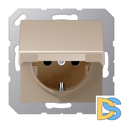 Розетка Schuko Jung EP1420KLCH