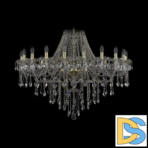 Подвесная люстра Bohemia Ivele Crystal 1415/20/400 G