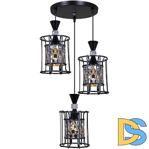 Подвесной светильник Reluce 05362-0.9-03 BK+CH