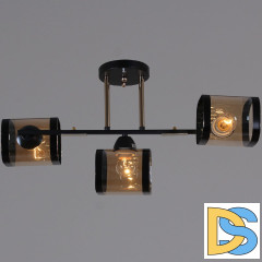 Потолочная люстра Reluce 09063-3.3-03 BK+FG