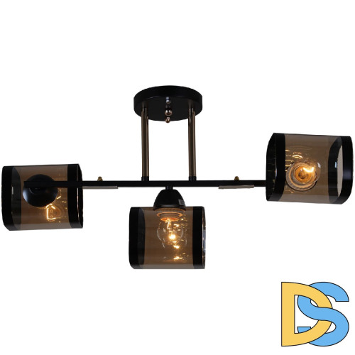 Потолочная люстра Reluce 09063-3.3-03 BK+FG
