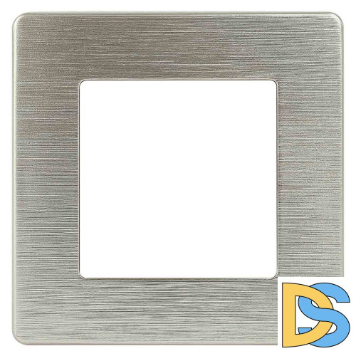 Рамка 1-постовая ЭРА 12 сатин шампань 12-5101-04 Б0052502