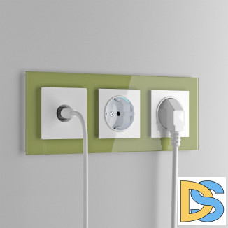 Рамка на 3 поста (фисташковый) WL01-Frame-03