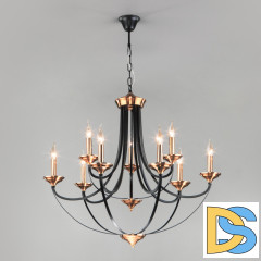 Подвесная люстра Eurosvet 60098/9 черный