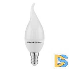 Лампа светодиодная Elektrostandard E14 8W 6500K матовая 4690389152290