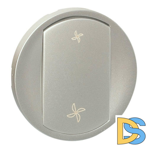 Лицевая панель Legrand Celiane переключателя вентиляции титановая 068361