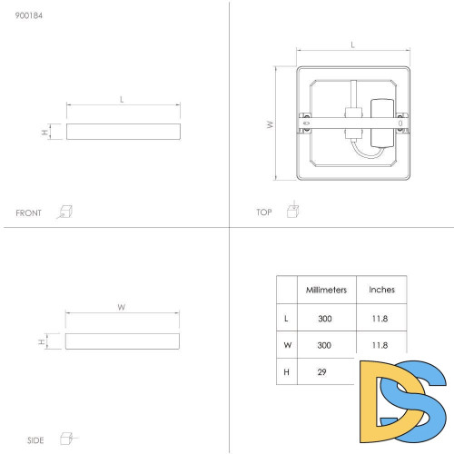 Настенно-потолочный светильник Eglo Fueva 5 900184