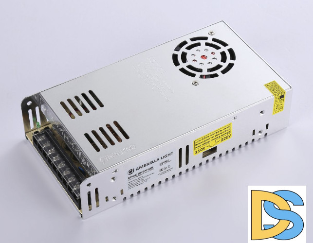 Блок питания Ambrella Light LED Driver 24V 360Вт AC90-260 15A IP20 GS9651