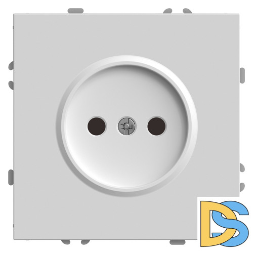 Розетка 1-местная с защитной шторкой Stekker RST16-5109-01 Эмили 49876