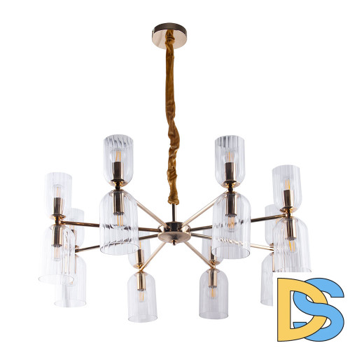 Подвесная люстра Arte Lamp Charm A1623LM-16GO