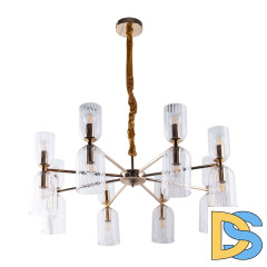 Подвесная люстра Arte Lamp Charm A1623LM-16GO