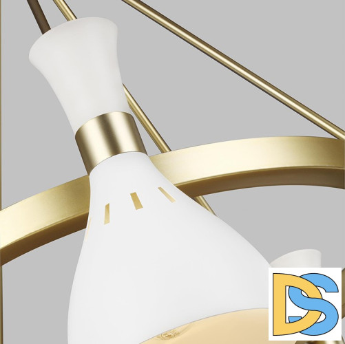 Люстра на штанге Feiss Joan FE-JOAN5-MW