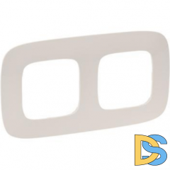 Рамка Legrand Valena Allure 2 поста Слоновая кость 754312