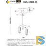 Подвесные светильники Omnilux Cavriglia OML-52806-01