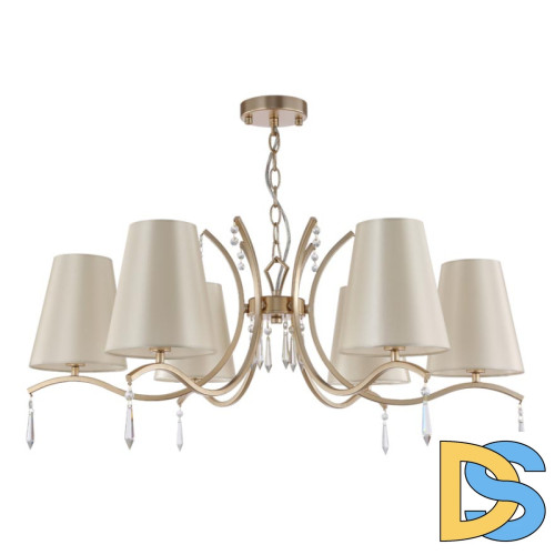 Подвесная люстра Crystal Lux Renata SP6 Gold