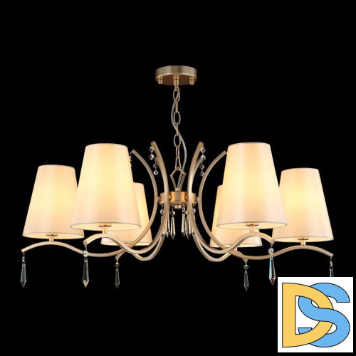 Подвесная люстра Crystal Lux Renata SP6 Gold