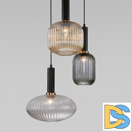 Подвесной светильник Eurosvet Bravo 50183/3 черный