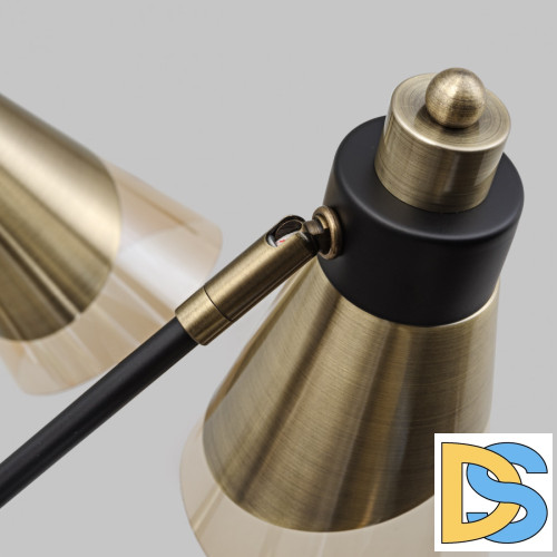 Люстра на штанге IMEX MD.51902-5-S-BK+AB