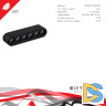 Трековый магнитный светильник Reluce 13002-9.3-001UR magnetic LED6W BK
