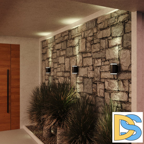 Уличный настенный светильник ST Luce Tubo SL9009.401.02