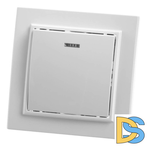 Выключатель одноклавишный Feron Stekker Эрна с подсветкой PSW10900101 39041