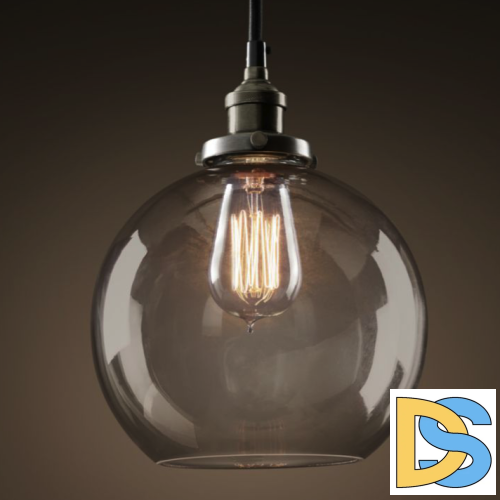 Подвесной светильник ImperiumLoft Loft Clear Glass Sphere Cloche 73694-22