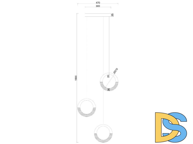 Каскадная люстра Arte Lamp Montana A7777SP-3GO