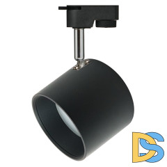 Трековый однофазный светильник ЭРА TR15 GX53 BK/SL Б0048546