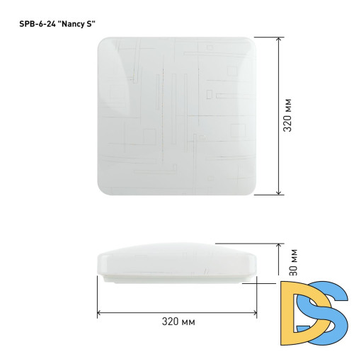 Потолочный светильник ЭРА SPB-6-24 Nancy S Б0051093