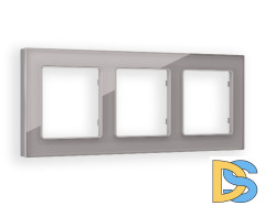 Рамка трехместная Ambrella Volt Platos AF330503