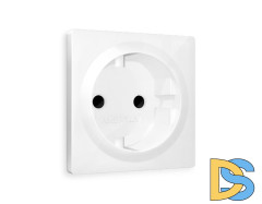 Лицевая панель для розетки с/з со шторками Ambrella Volt Alfa AP1070