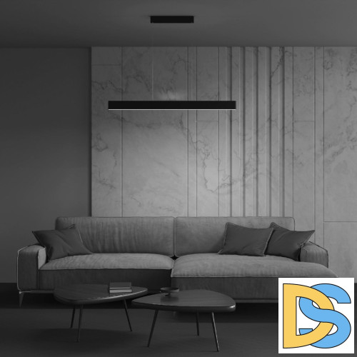 Подвесной светодиодный светильник Maytoni Step P010PL-L30B