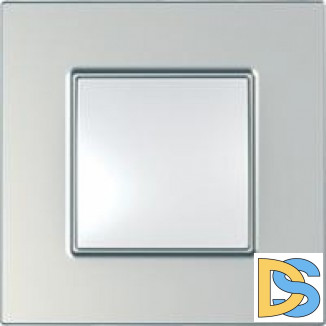 Рамка 1-ая (одинарная), Серебро, серия Unica, Schneider Electric