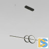 Подвесной светильник Eurosvet Twin 90265/1 черный a060607