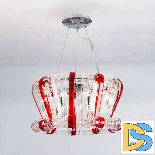 Подвесная люстра Citilux Volution Rosso EL326P09.2