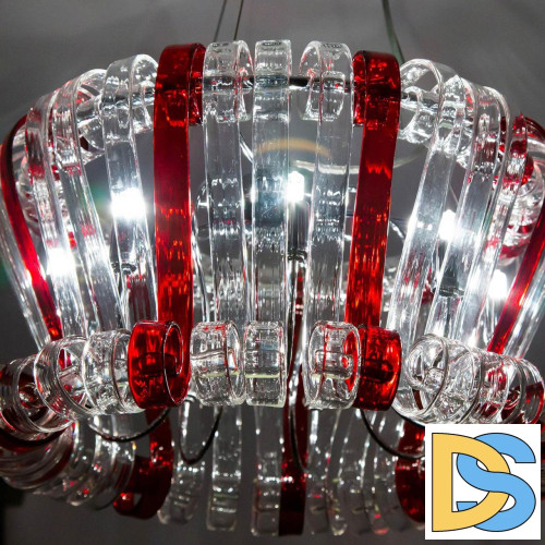 Подвесная люстра Citilux Volution Rosso EL326P09.2