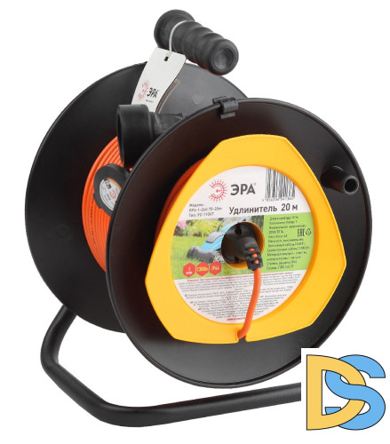 Удлинитель силовой Эра RPx-1-2x0.75-20m Б0043042