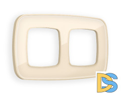 Рамка двухместная Ambrella Volt Coint OF640302